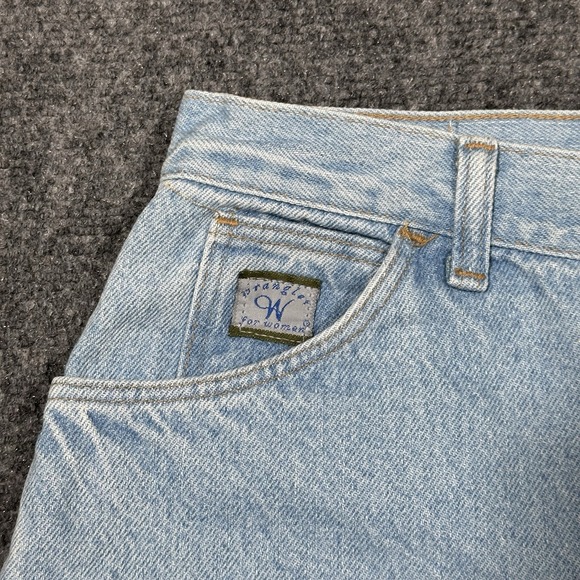 VTG‎ Wrangler Jeans Women 14x32 Cowboy Cut Blue 90s Western Farm Ranch Cowgirl - Picture 7 of 14